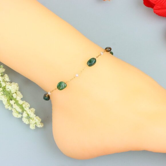 Handmade Anklet – A Stylish Choice for Women, Thoughtful Gift Idea, EVCH1241 - Picture 6 of 10